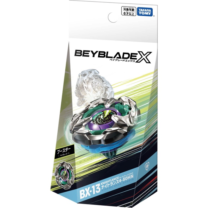 Mainan Gasing Takara Tomy Beyblade X BX-13 Booster Knightlance