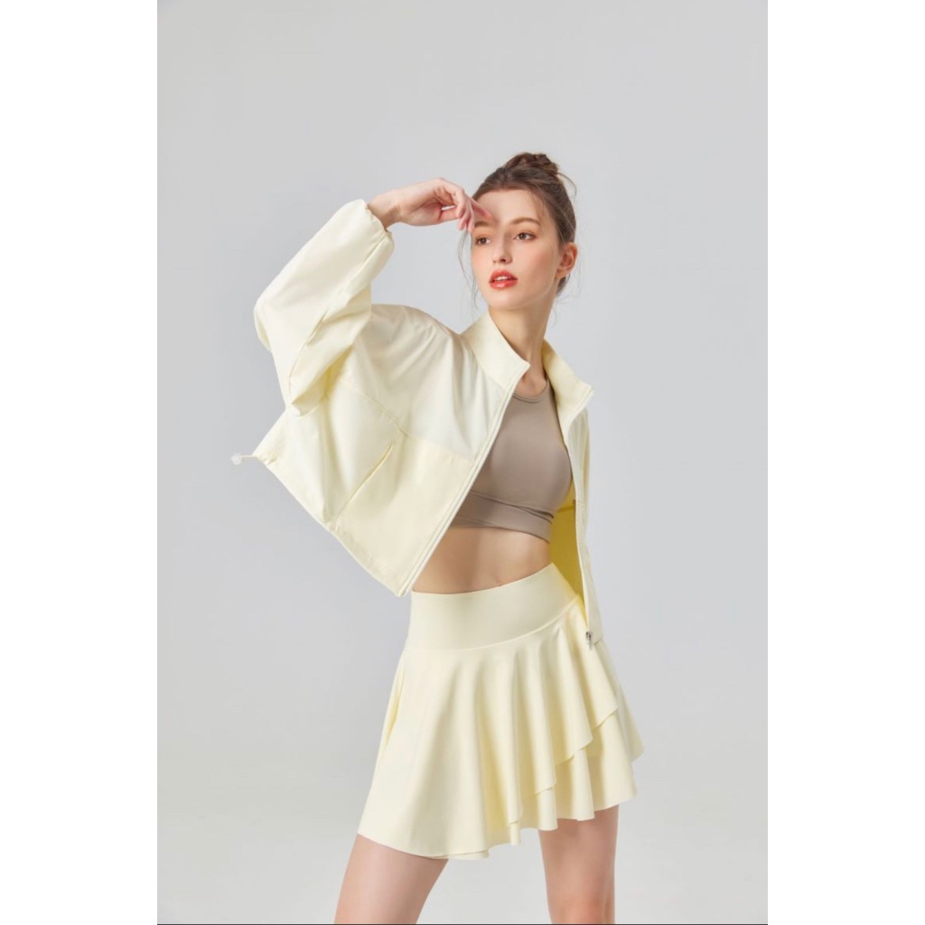 RUBY - SET JACKET ROK TENIS GOLF - SET OLAHRAGA PREMIUM - ZOE