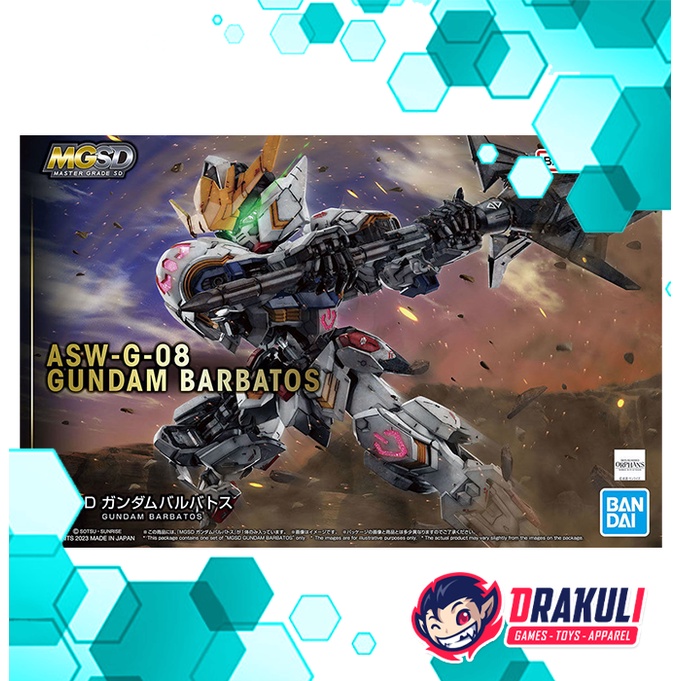BANDAI Plamo MGSD Gundam Barbatos