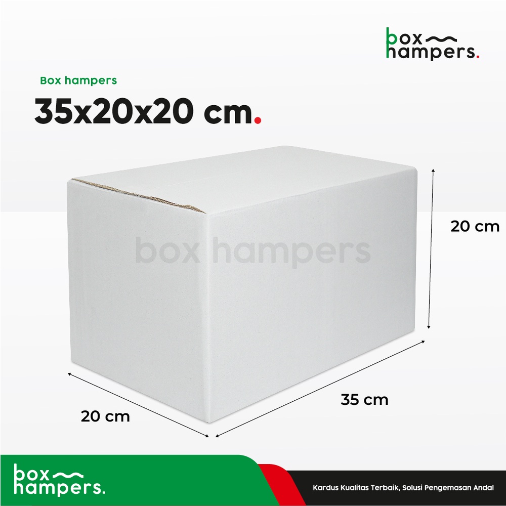 

Box 35x20x20 cm (GANESA 2) Kardus/Karton/Paking/BoxOleh-oleh/Boxoleholeh/Normal/AMDK/Tiinggi20