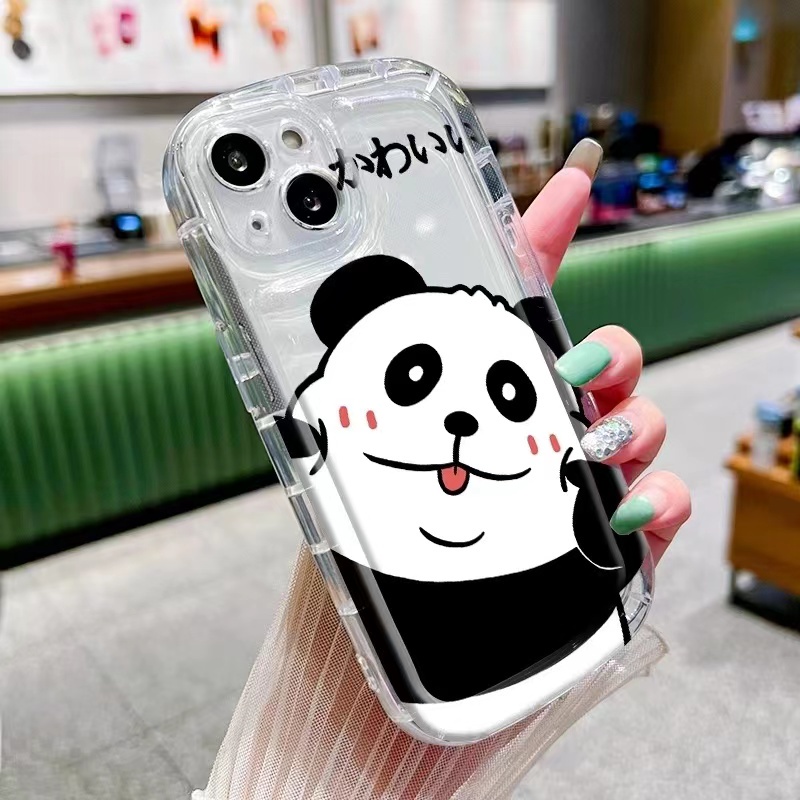 Shockproof Soft Phone Case Funny Panda Suitable For Samsung A30/A20/A205/A305/M10S/A32/A33/A34/A50/A