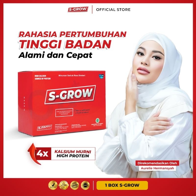 

SGROW Peninggi Badan Terbaik -1 BOX ( 10 Sachet)
