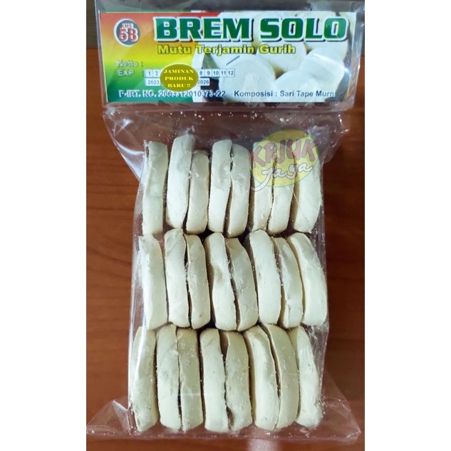 

FLASH SALE - PROMO SPESIAL BREM Bulat SARI TAPE MURNI Khas SOLO 100 Gram