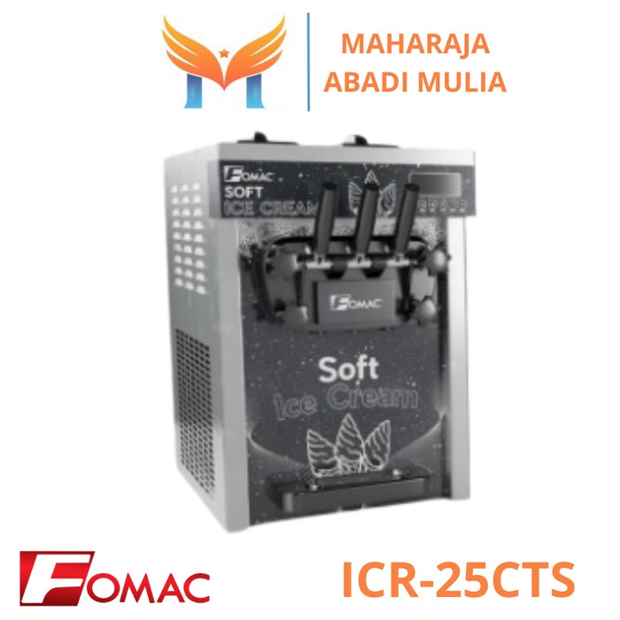 Mesin Es Krim 3 Tuas Fomac ICR-25CTS Mesin Es Krim Table Top Stainless