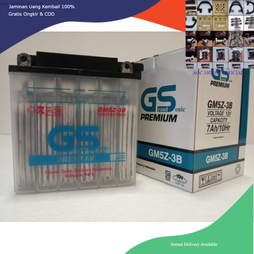 Aki Motor Mio Supra Vega GM5Z GS ASTRA