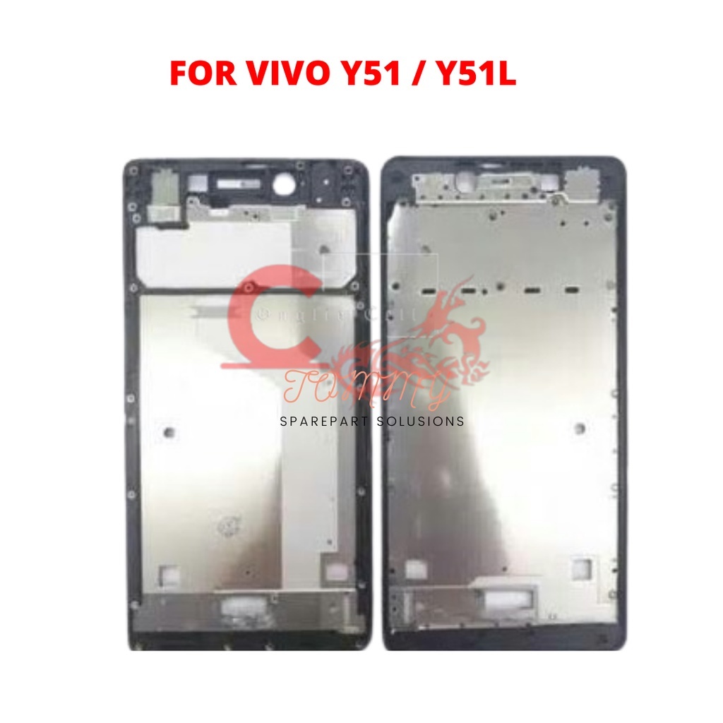 FRAME LCD / MIDDLE / TULANG TENGAH VIVO Y51 / Y51L ORIGINAL