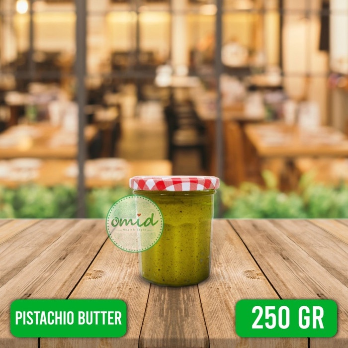

Pistachio Butter Salty [1% Salt] | Selai Kacang Pistachio Asin - 125gr