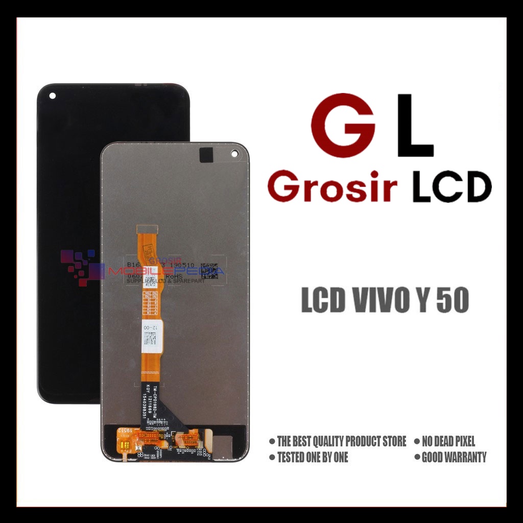 Grosir LCD Vivo Y50 Fullset Touchscreen - Original Quality