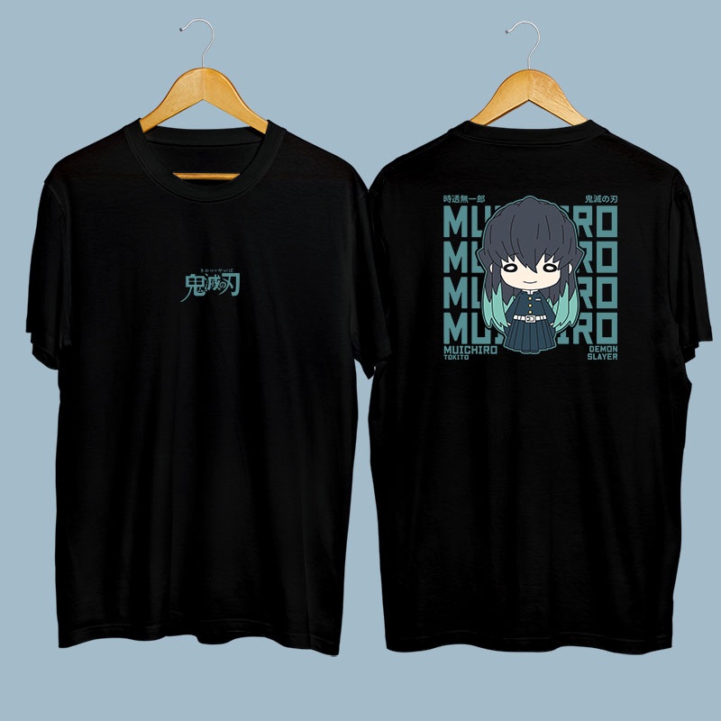 Baju Kaos Demon Slayer Muichiro Tokito Chibi Anime Terbaru 5