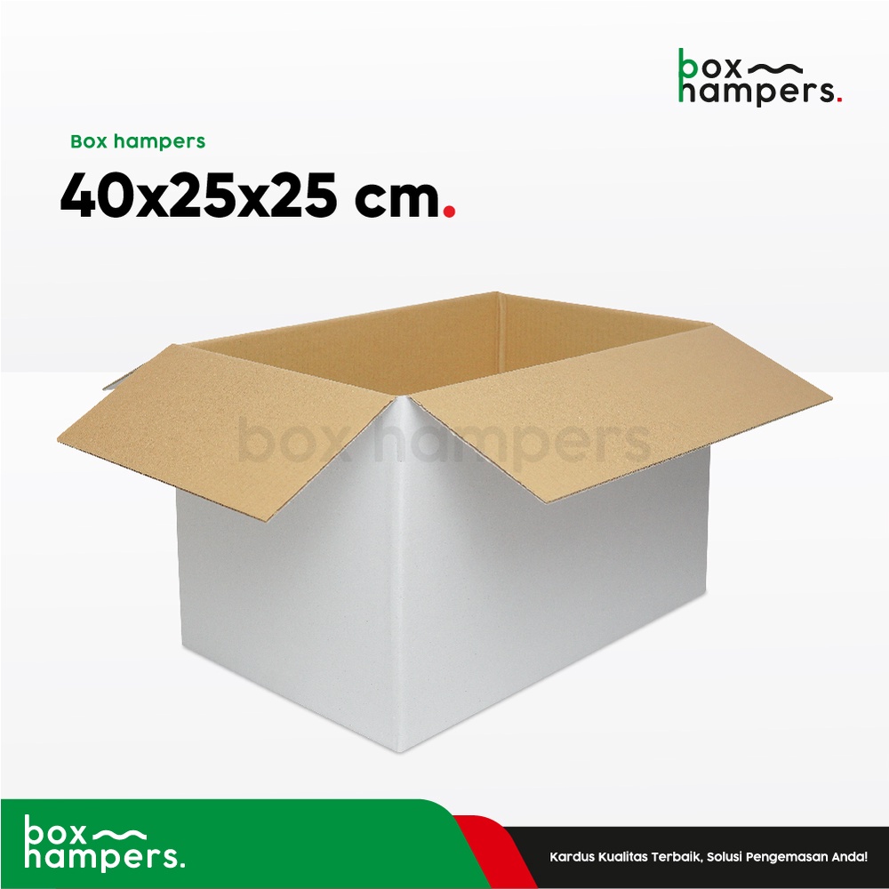 

Box 40X25X25 cm (GANESA 1) Kardus/Karton/Paking/Kemasan/Oleh2/Box Oleh-oleh/Normal/Box Normal/Hampers/Tinggi25