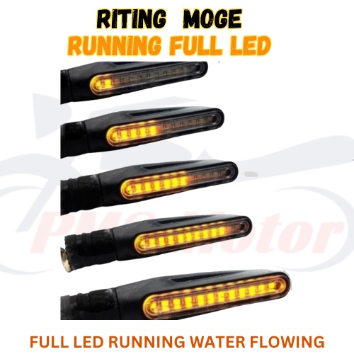Lampu Sen Riting Torpedo Running FULL LED Terang Harga Terjangkau Bahan Berkualitas for All Motor Ho