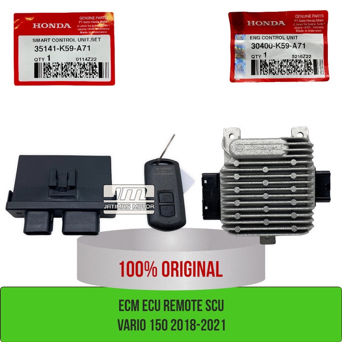 ECM ECU CDI remot keyless vario 150 led keyless 2018-2021 K59J 30400-K59-A71