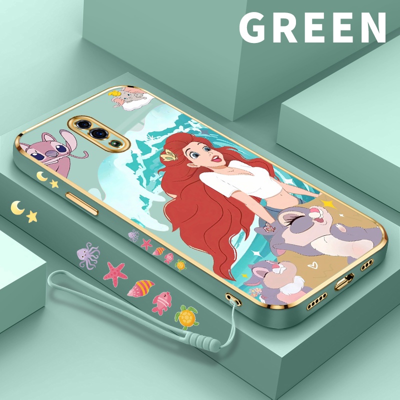 Casing Laser Carving Plating Case hp Case For Oppo Reno Reno 2 2F 2Z 3 Case For Oppo Reno 4 4F Lite 