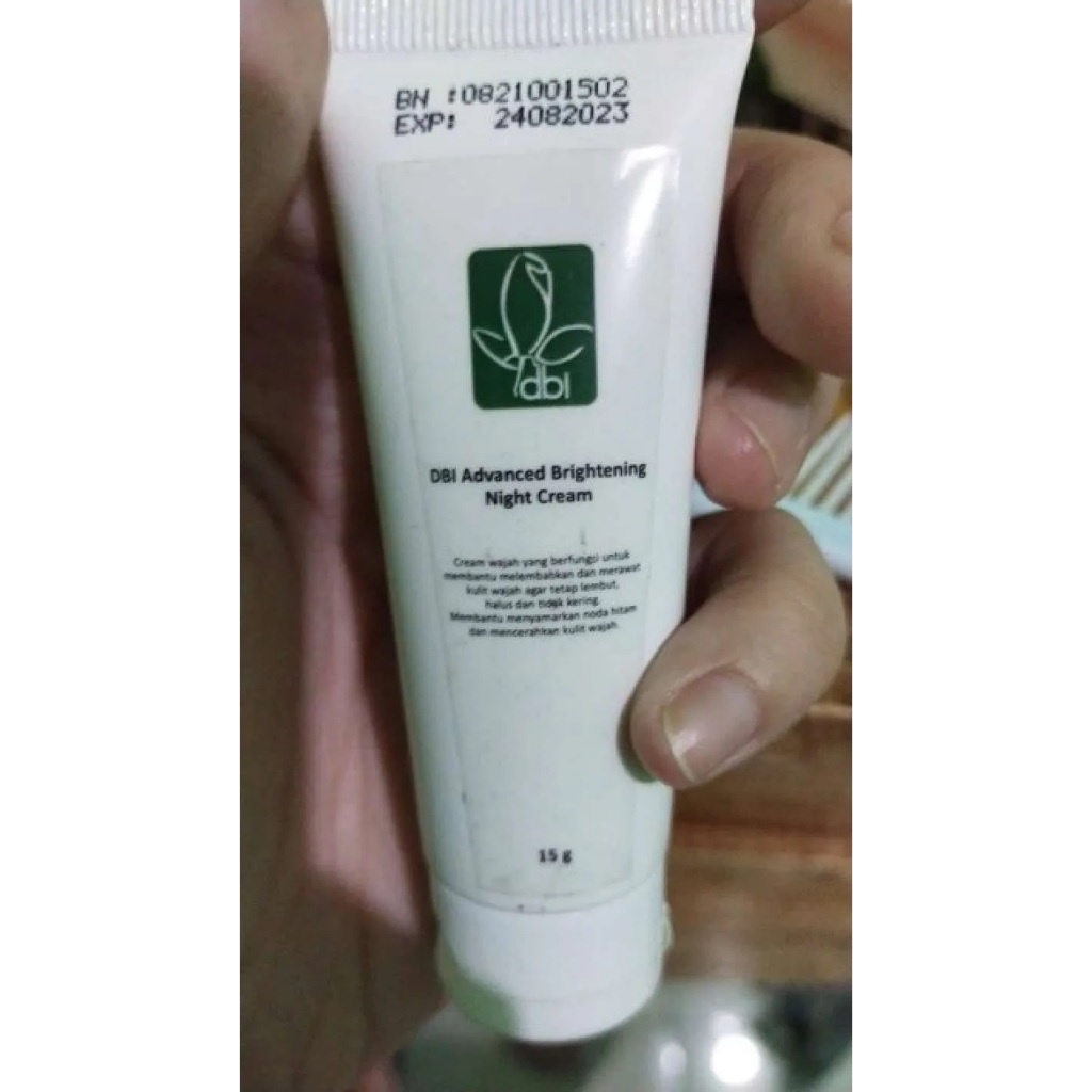 Advanced Brightening Night Cream Tube dbi15g