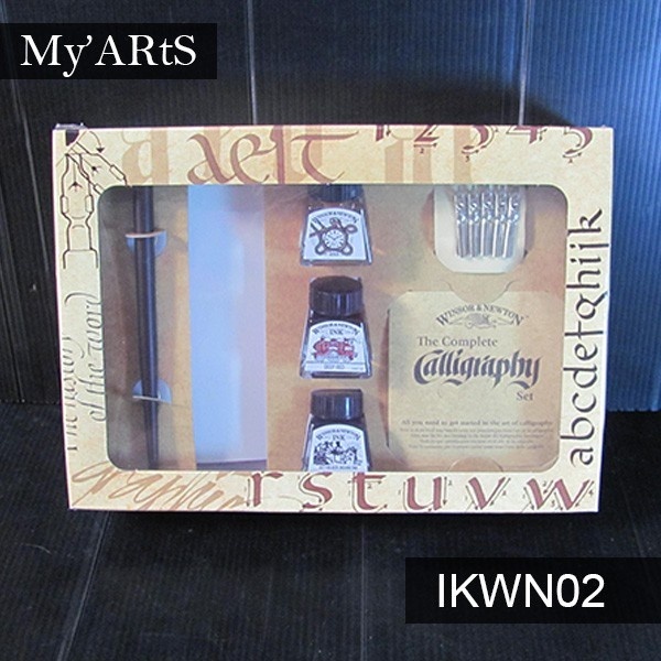 

Winsor and Newton Complete Calligraphy Set Pena Kaligrafi Dip Pen Lettering Handlettering
