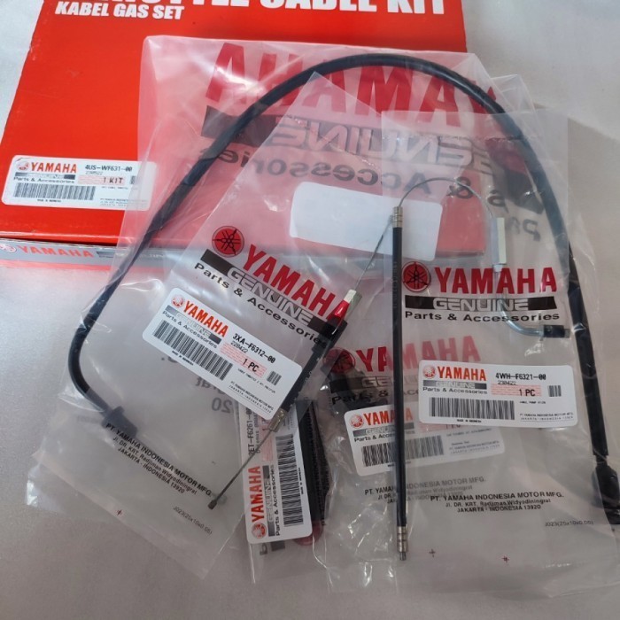 Throttle Cable Kit Kabel Gas Set Kabel Pompa Oli Samping F1ZR FIZR F1Z