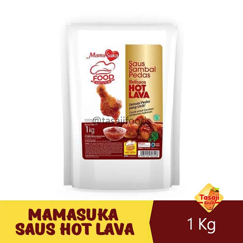 

Mamasuka Delisaos Saus Hot Lava 1 KG