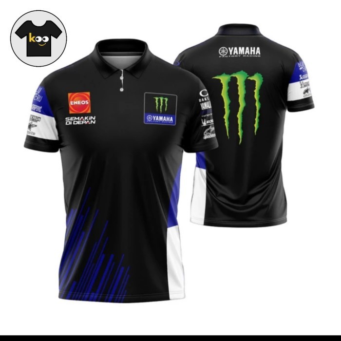 Kaos Jersey Polo Shirt Yamaha MotoGP