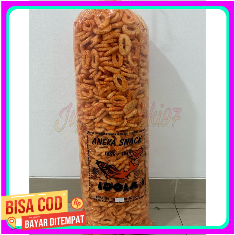 

Kerupuk Ring Pedas Rasa Balado 1000 gr