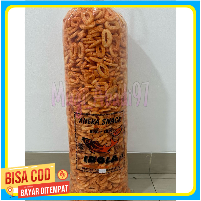 

Kerupuk Ring Pedas Rasa Balado 1000 gr