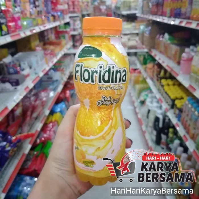 

MINUMAN RINGAN JUS JERUK FLORIDINA ORANGE BOTOL 350ML