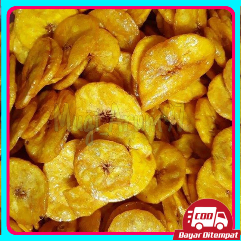 

keripik pisang manis 1 kilogram
