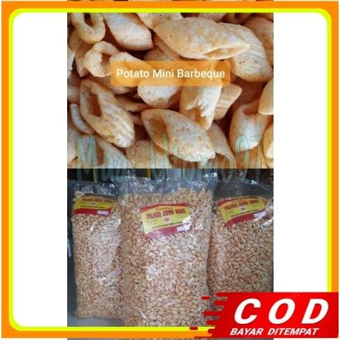 

Potato mini BBQ kemasan 1 kilogram snack kiloan