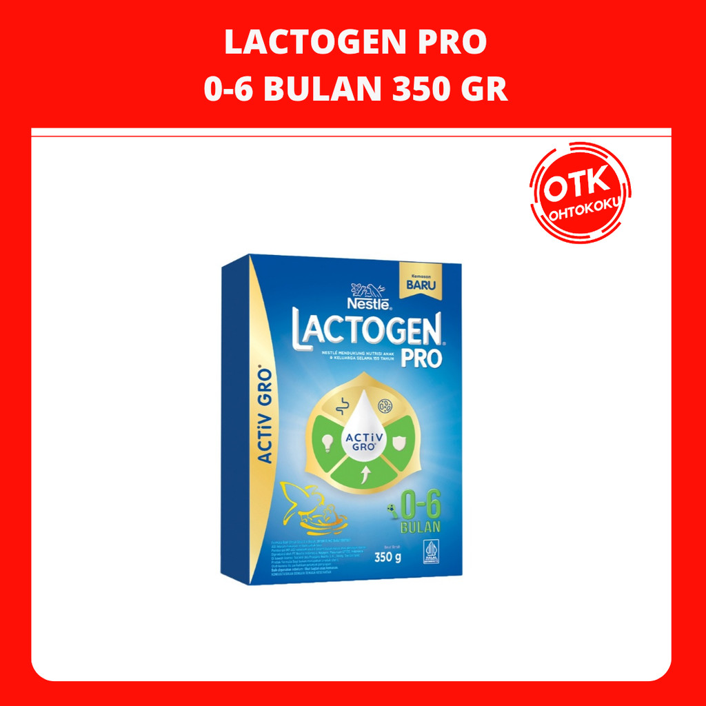 Lactogen Pro 1 Susu Formula Bayi Usia 0-6 Bulan 350 gr