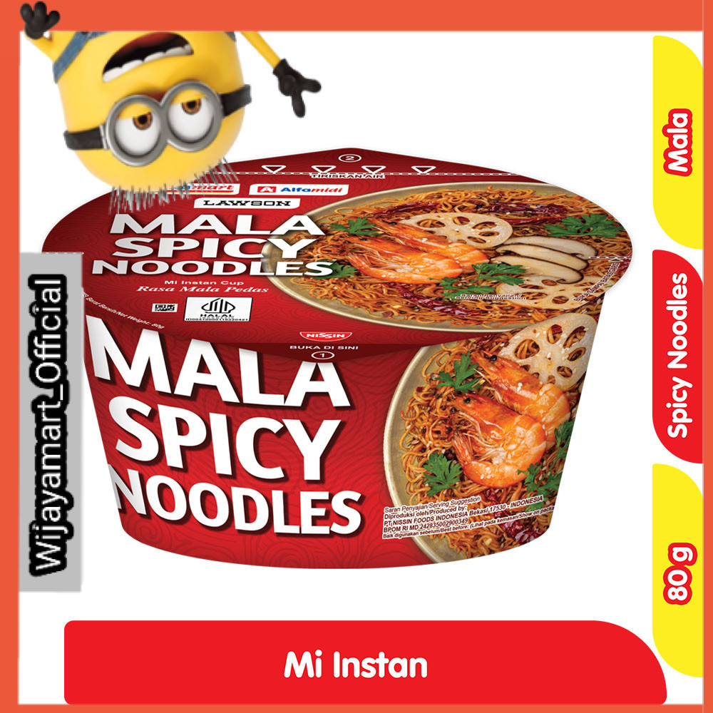 

Alfamart Mi Instan Cup Mala Pedas 80 g