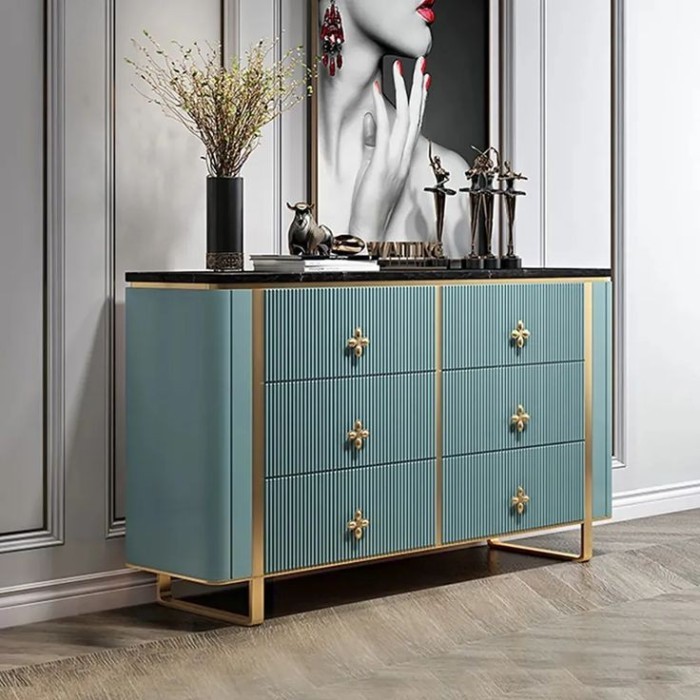 Meja TV credenza, Kabinet Credenza top marmer Terbaru, Credenza Marmer