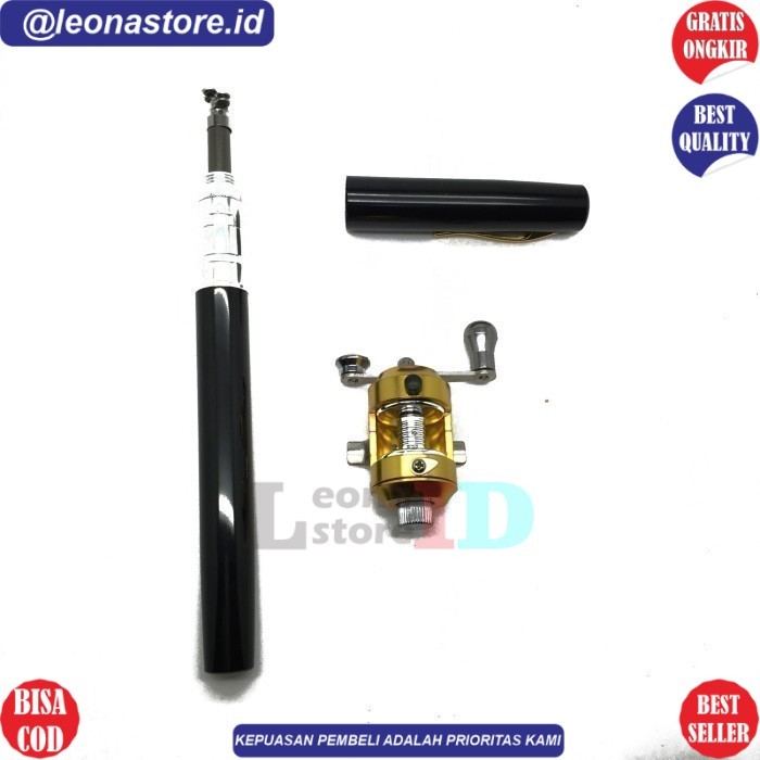 Fishing Pen ALAT PANCING PENA SET (REEL + JORAN)