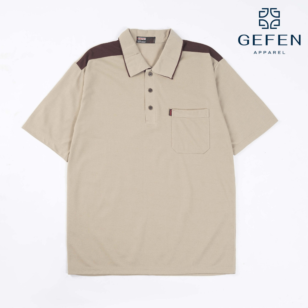 GEFO - KAOS KERAH PRIA BAJU KAOS KERAH POLO SHIRT KAOS PRIA KEREN BAJU KAOS BAPAK BAPAK BERKERAH SAK