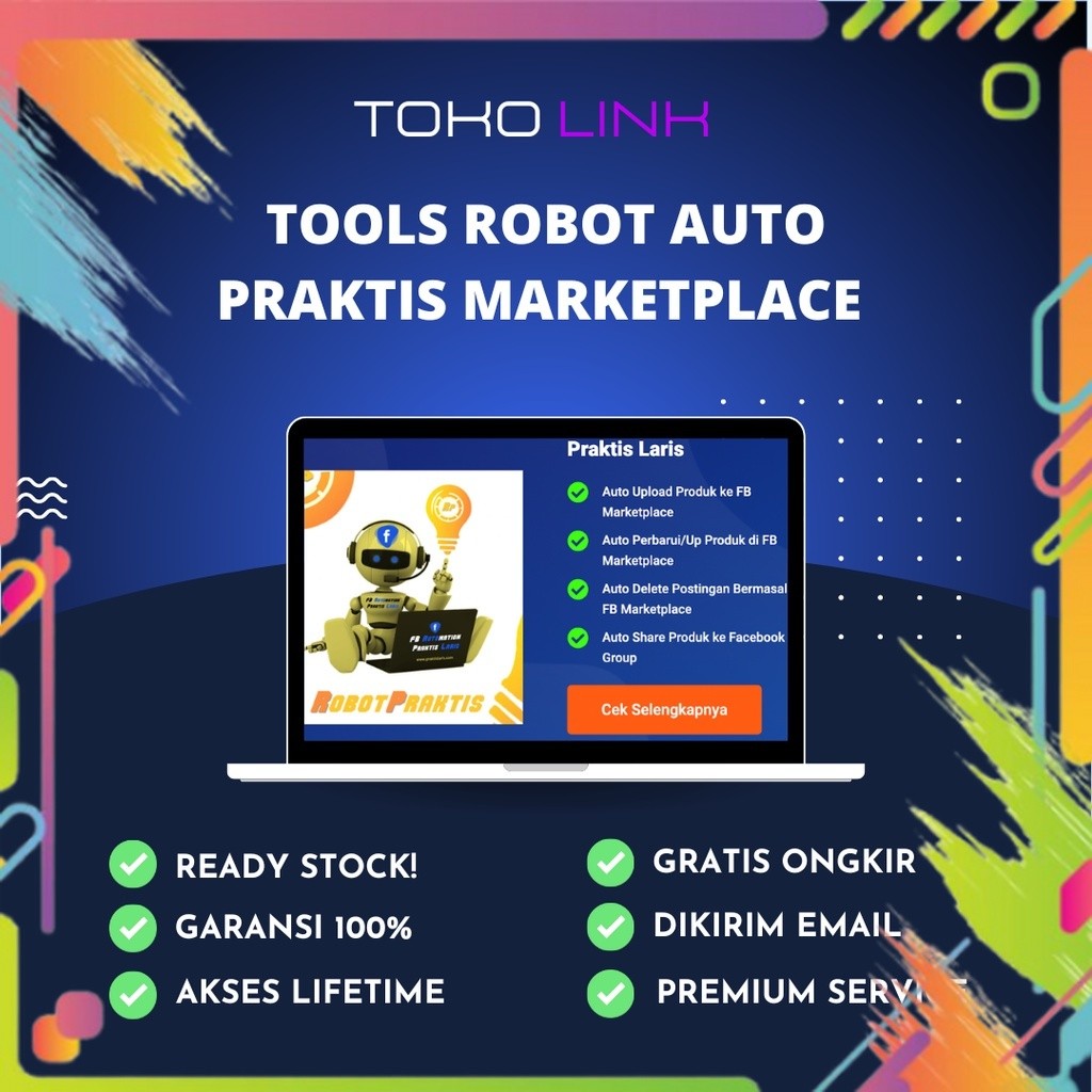 Beli 1 Gratis 1 TOOLS ROBOT AUTO PRAKTIS MARKETPLACE LARIS MANIS Termurah - TokoLink