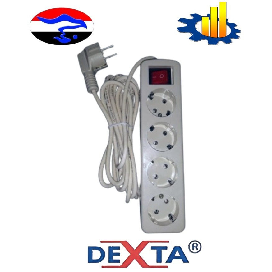 STOP KONTAK LUBANG 4 ARDE DEXTA 3M