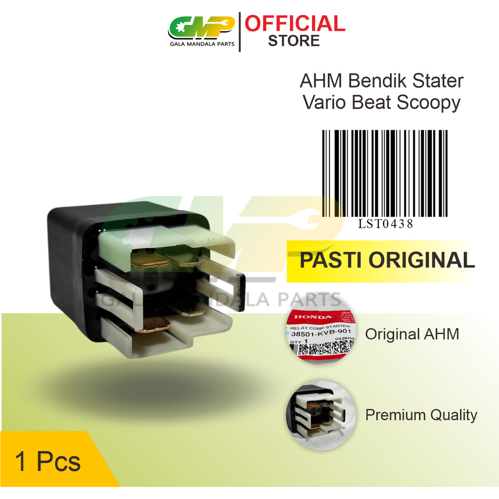 AHM Switch Bendik Vario Beat Fi Scoopy Spacy Switch Bendix Relay Starter Motor