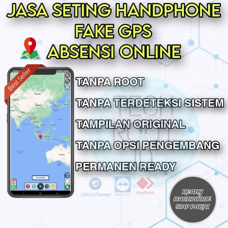 SETING HP ABSEN PASANG HP ABSEN ONLINE VIA REMOTE