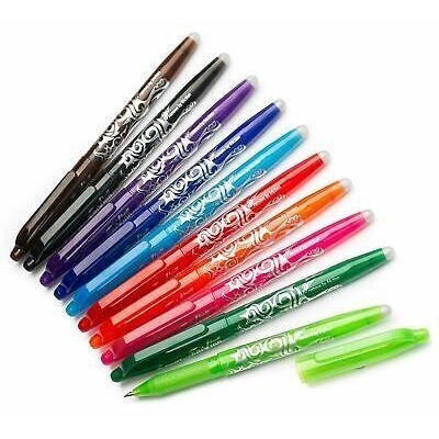 

Pilot Frixion Ball Pulpen Erasable BL-FR7 Tip 0.7 mm Gel Pen Bisa Dihapus - Satuan - BL-FR7, BLACK