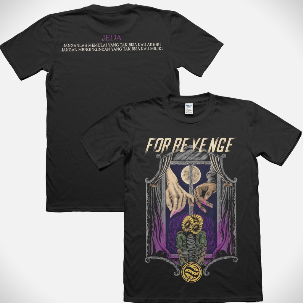 Magnitude T-Shirt For Revenge - Jeda | Kaos musik | Kaos band | BOOTLEG | KanayaStoree