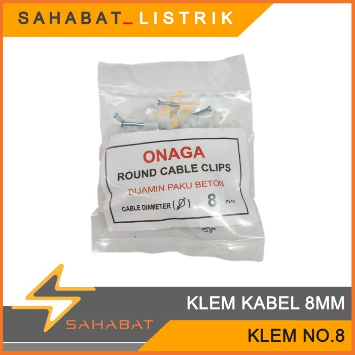 KLEM KABEL 8MM/ KLEM KABEL NO.8 ONAGA