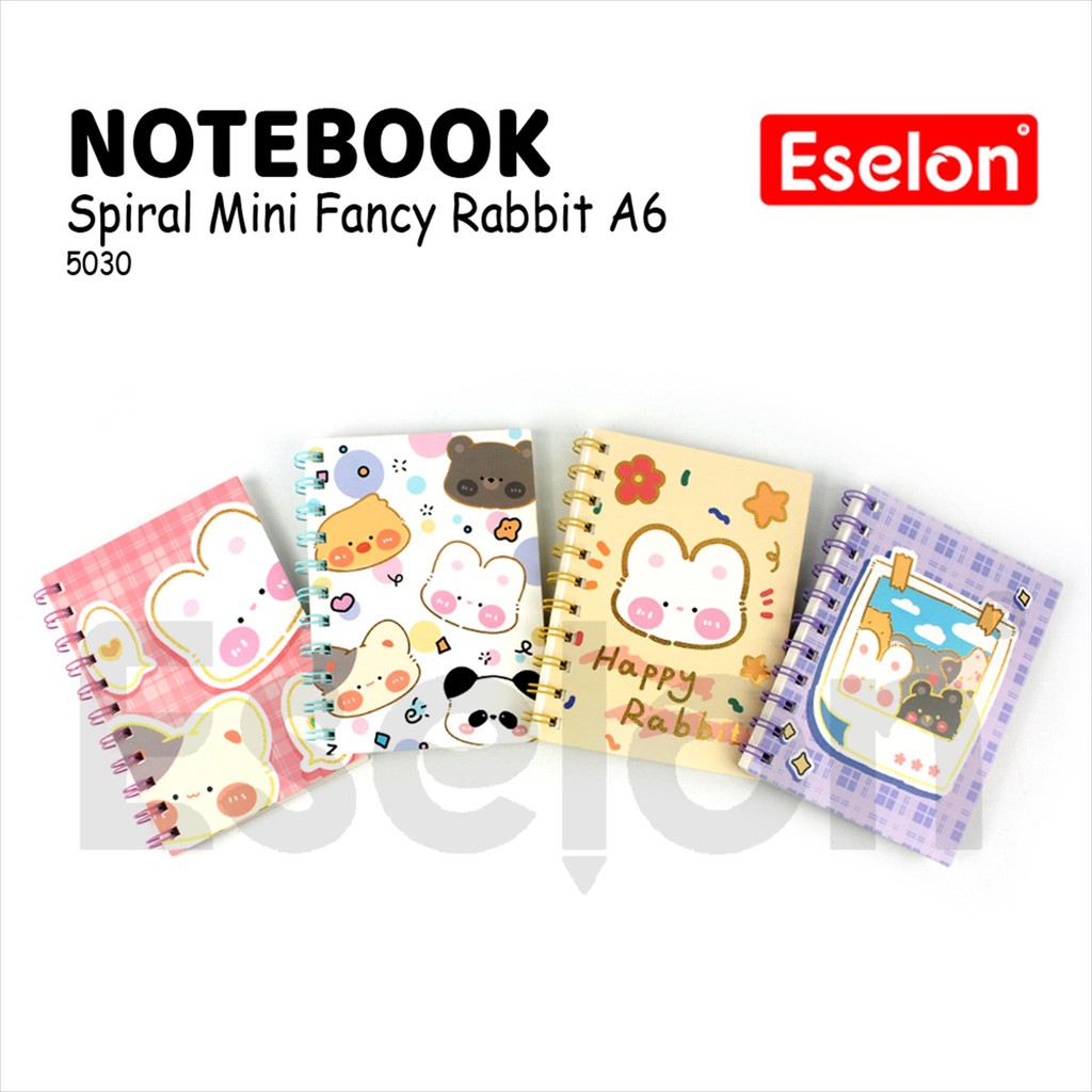 

Diary Spiral A6 Karakter / Notebook / Diary Fancy Karakter 80 lbr