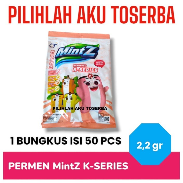 

Mintz Permen K-SERIES - ( HARGA PER BUNGKUS )