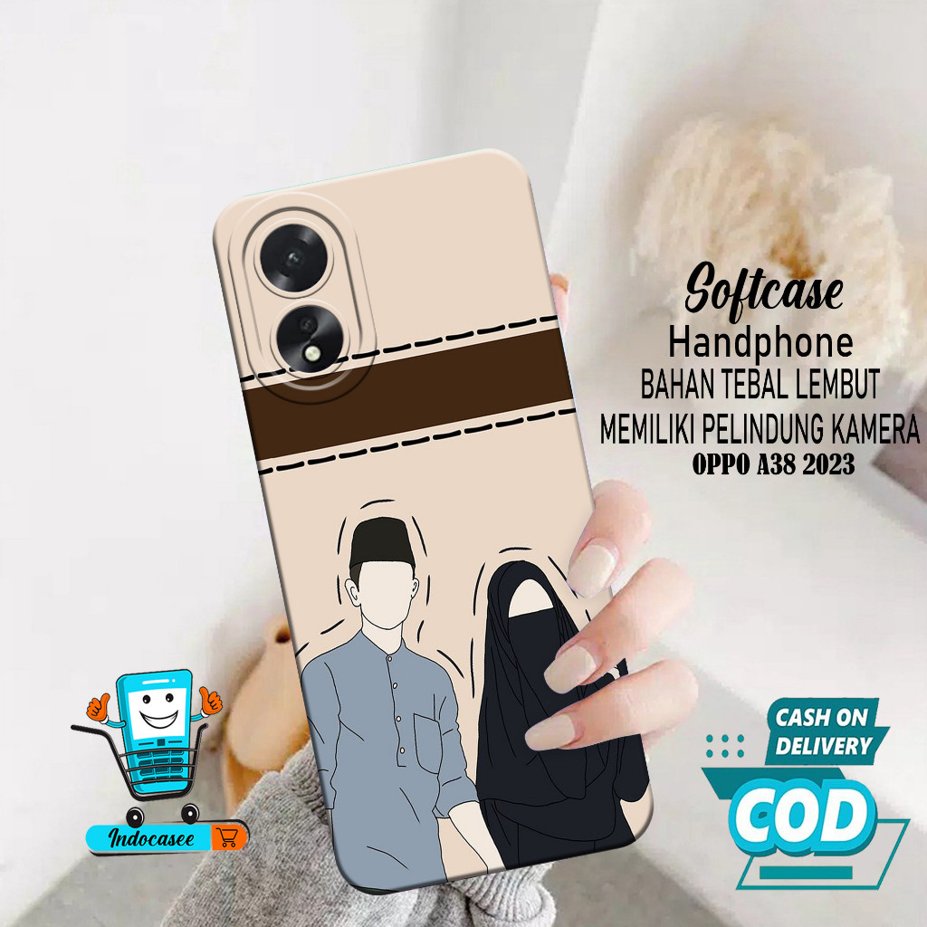 Case Hp OPPO A38 2023 - Softcase OPPO A38 2023 Terbaru - Casing OPPO A38 - Kesing OPPO A38 - Silikon