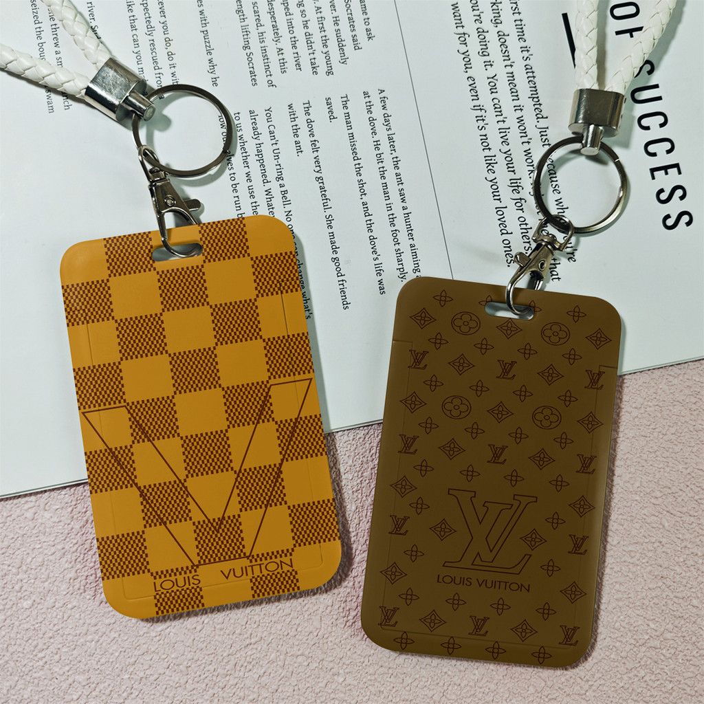 

ID Card Holder Motif Sampul Merek Fashion Korea Tempat Pelindung Kartu Nama Photocard Sekolah Kantor Photocard Photo Card