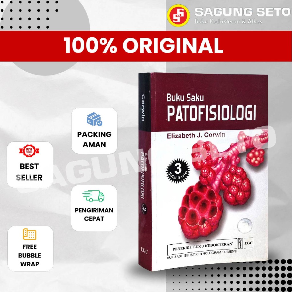 BUKU SAKU PATOFISIOLOGI EDISI 3 REVISI - ELIZABETH J CORWIN