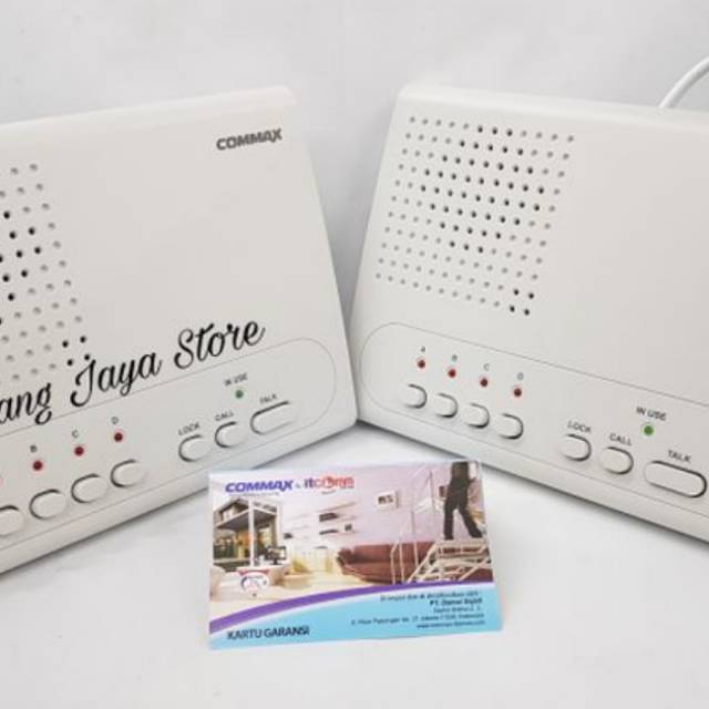 Intercom commax wireless Wi 4c 2 unit intercom wireless