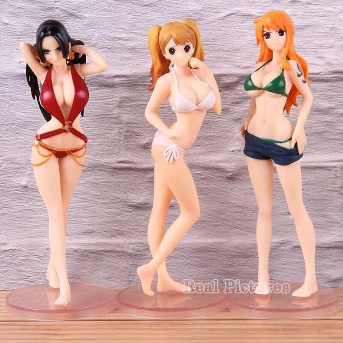 Boa Nami Pudding Bikini One Piece Action Figure Anime Girl Sexy