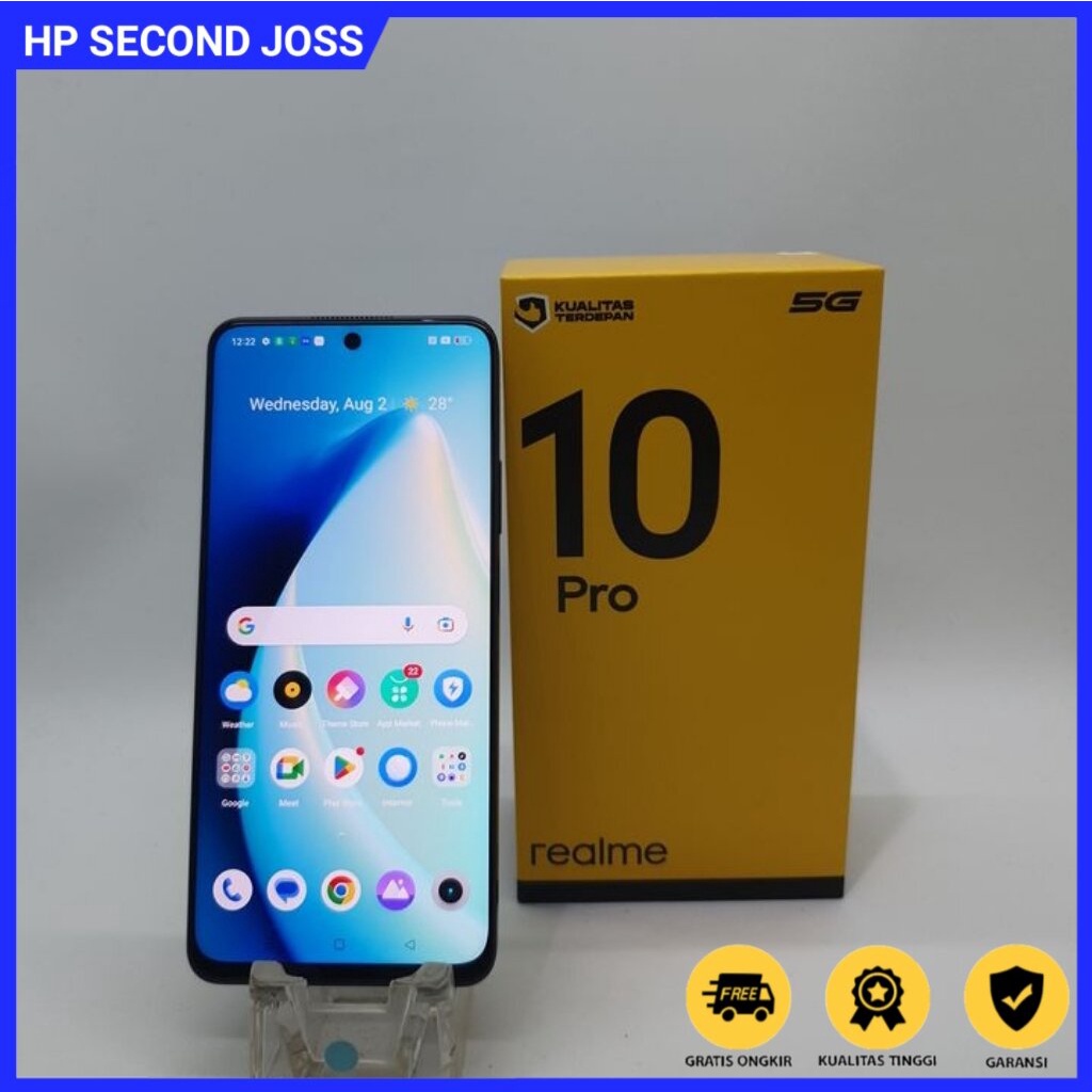 Realme 10 Pro 5G Ram 8/128 GB (Second Bergaransi)