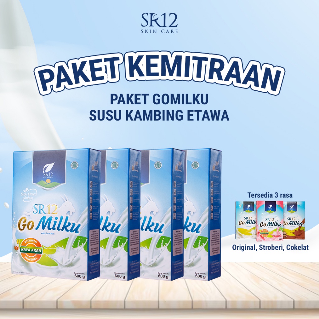 

SR12 Paket Kemitraan Gomilku Susu Kambing Etawa