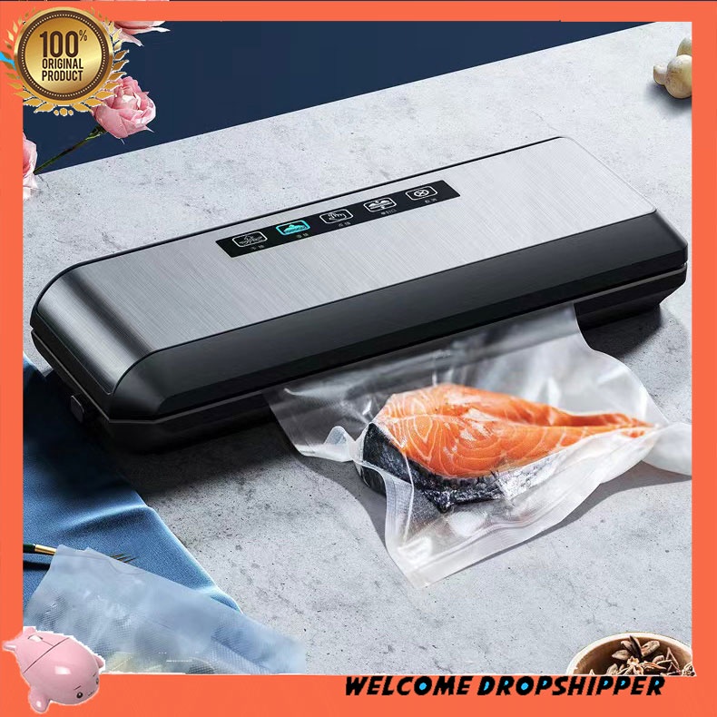 Pompa Vacuum Sealer Automatic Sealing Machine 80 KPA