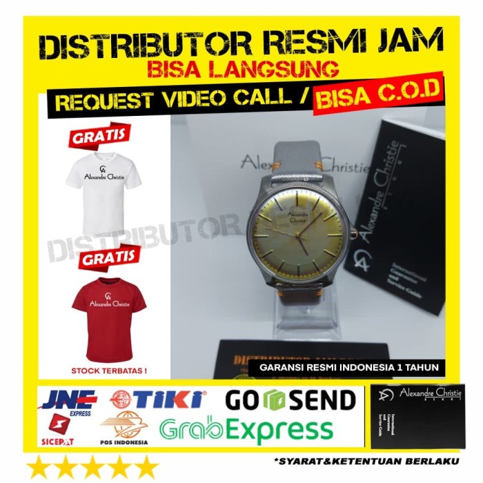 ALEXANDRE CHRISTIE UNISEX AC8532MH AC 8532 AC8532 GARANSI RESMI